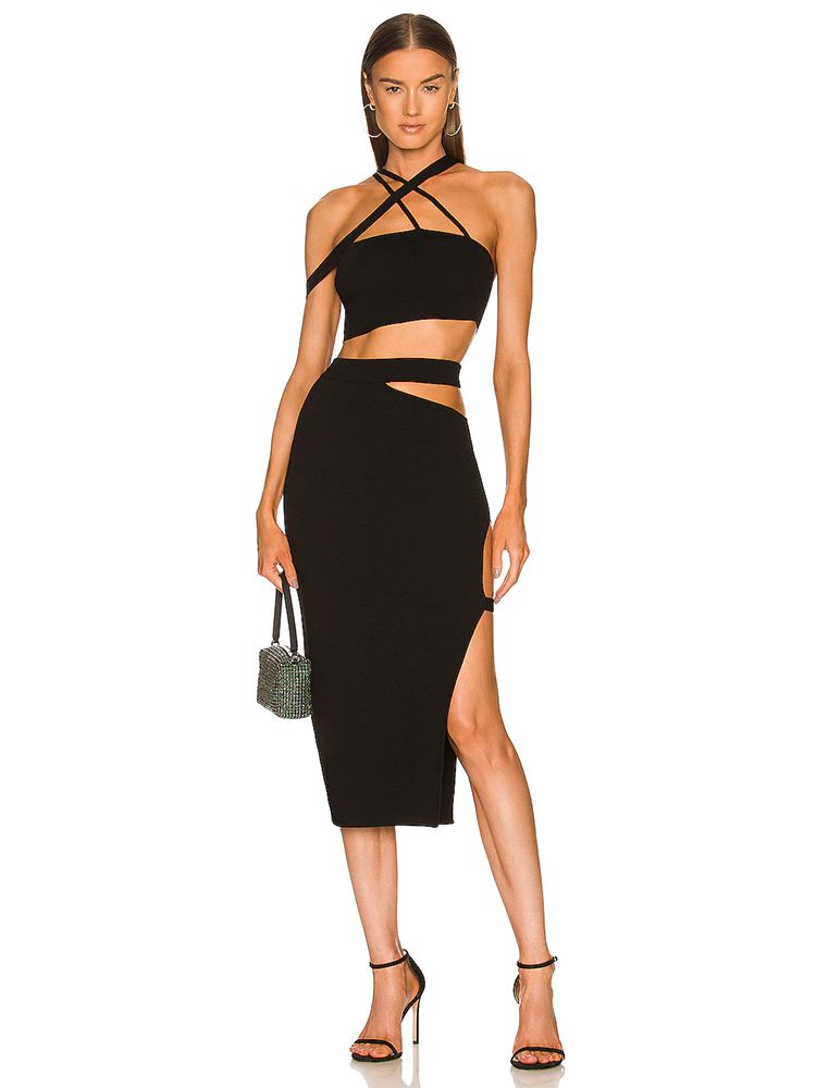 Crop Top Crochet - Vrouwen Bandage Pak 2022 Zomer 2