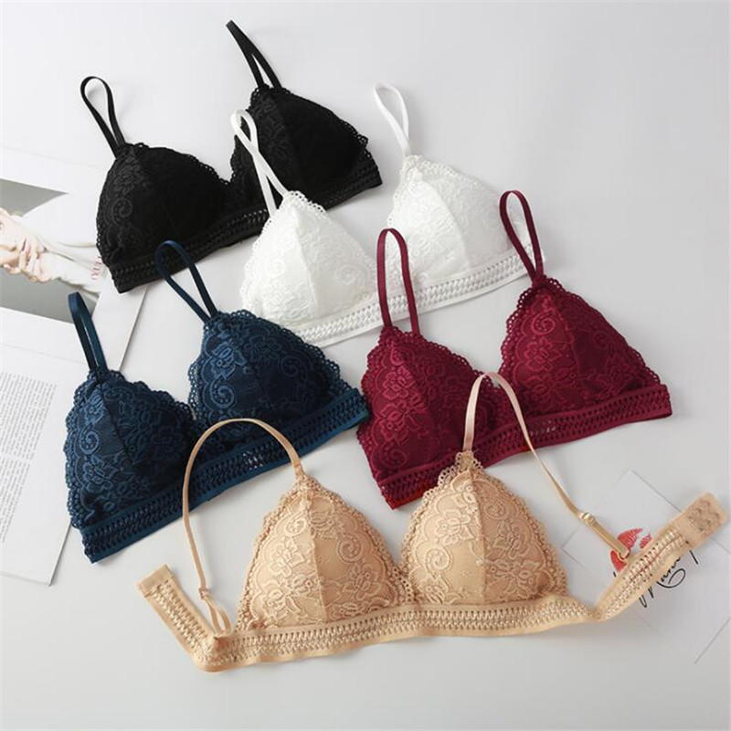 Bralette Triangle Set - 2026 Damesbeha Nieuwe Franse Driehoekige Cup