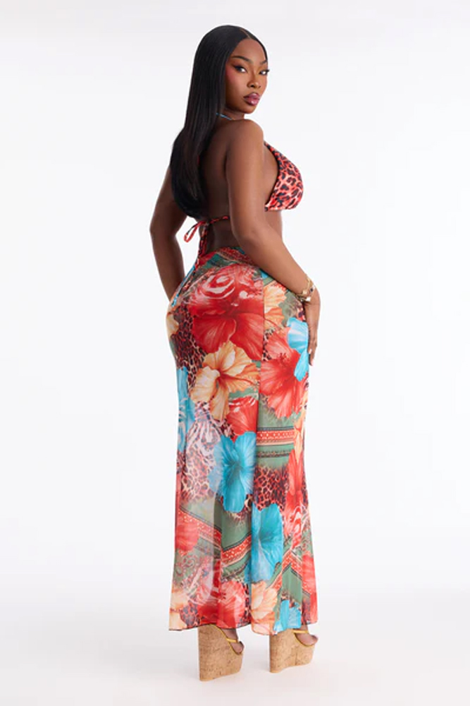Dames Plus Size Zomer Boho Blo - Maxi Dress Halter recensie en prijs