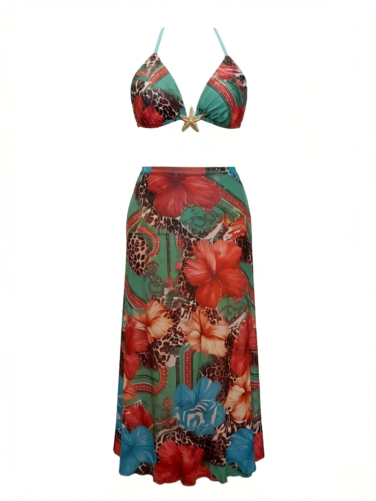 Dames Plus Size Zomer Boho Blo - Maxi Dress Halter recensie en prijs