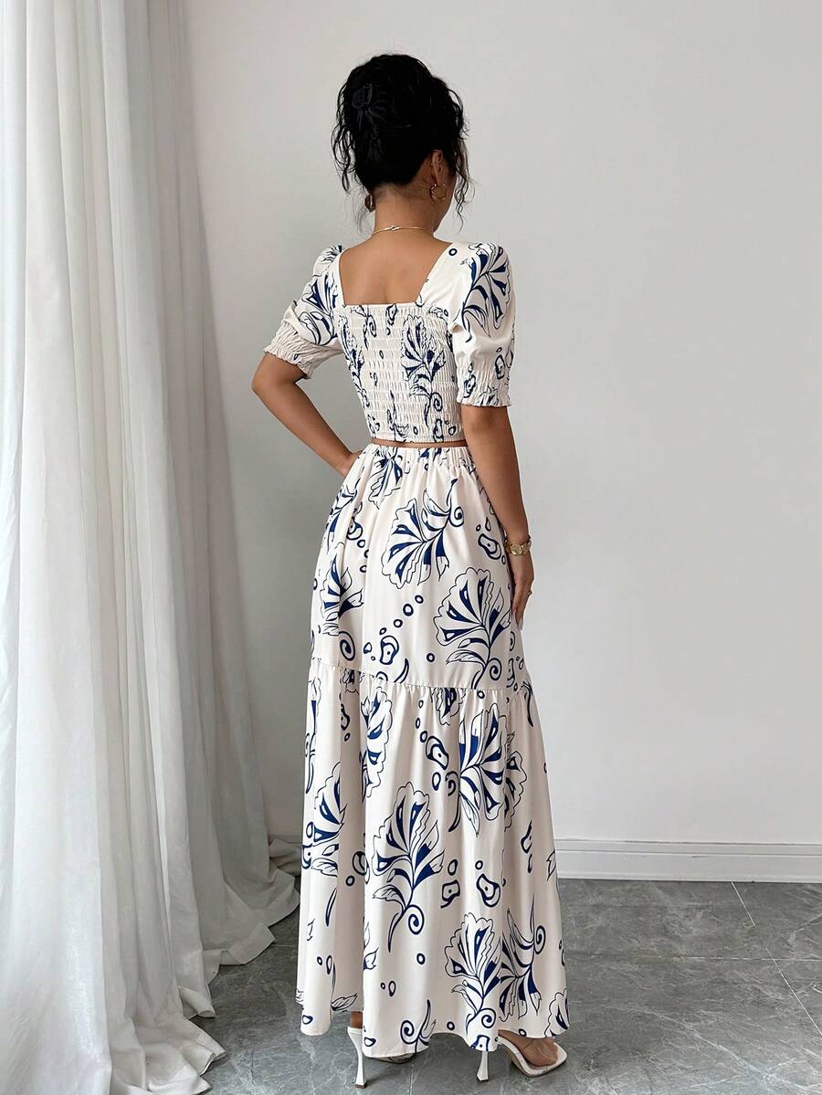 Zomerset voor dames 2026, bloe - Romper Floral Print recensie en prijs