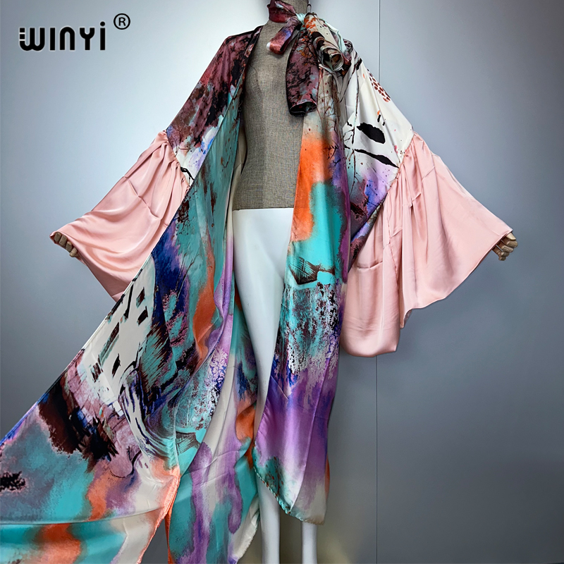 WINYI Zomer Kimono feestjurk S - Cover Up Kaftan recensie en prijs