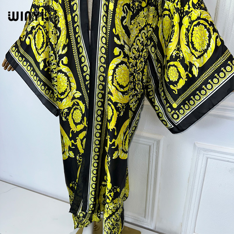 Winyi Africa Boho Print Kimono - Cover Up Kaftan recensie en prijs