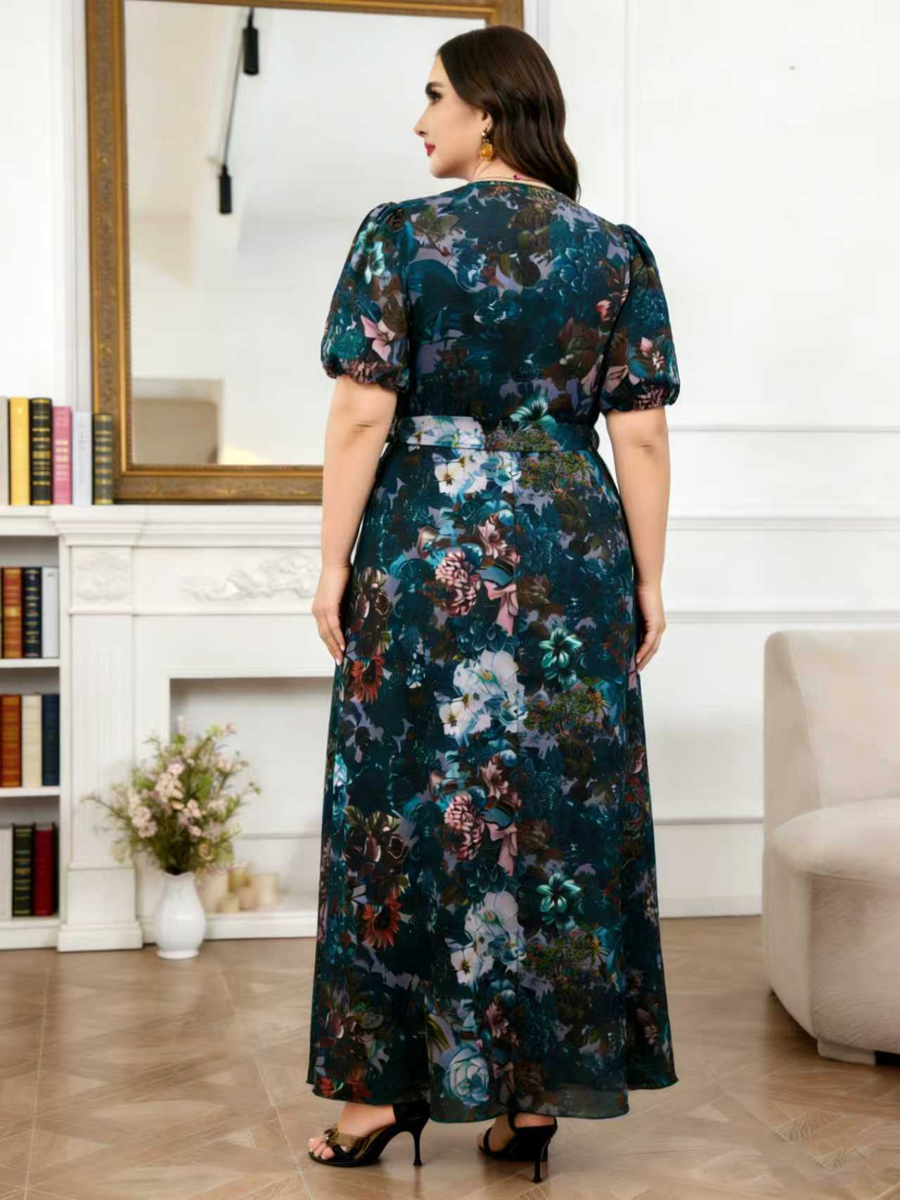 2026 Nieuwe Aanwinst Plus Size - Romper Floral Print recensie en prijs