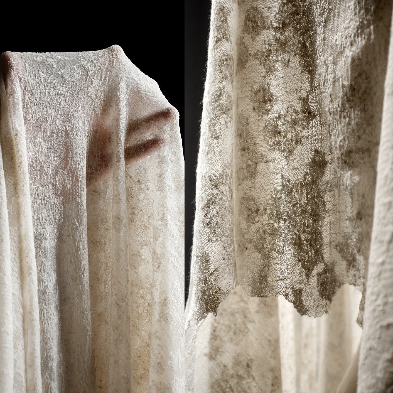 Verontruste vintage getexturee - Linen Dress Wrap recensie en prijs