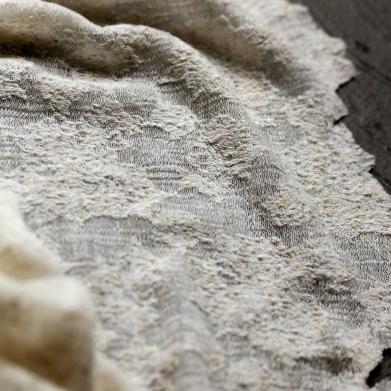 Verontruste vintage getexturee - Linen Dress Wrap recensie en prijs
