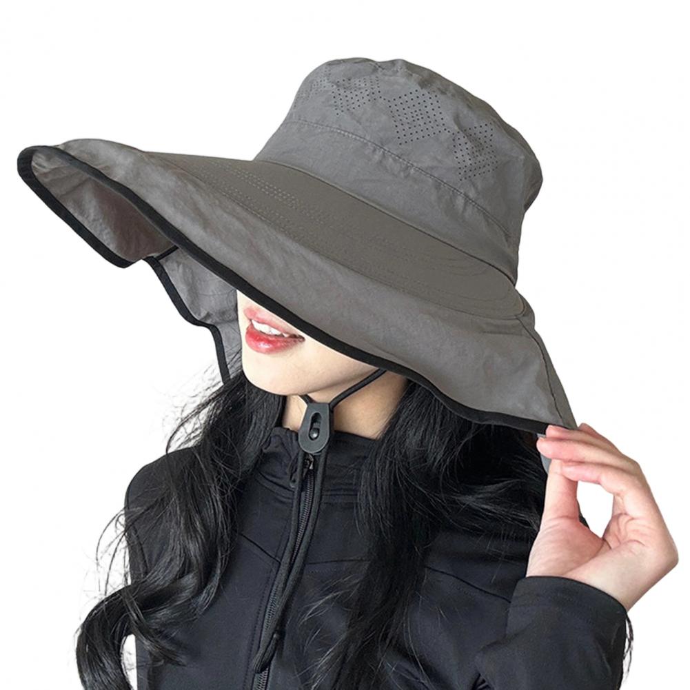Ademende vissershoed van mesh, - Hat Floppy Wide recensie en prijs