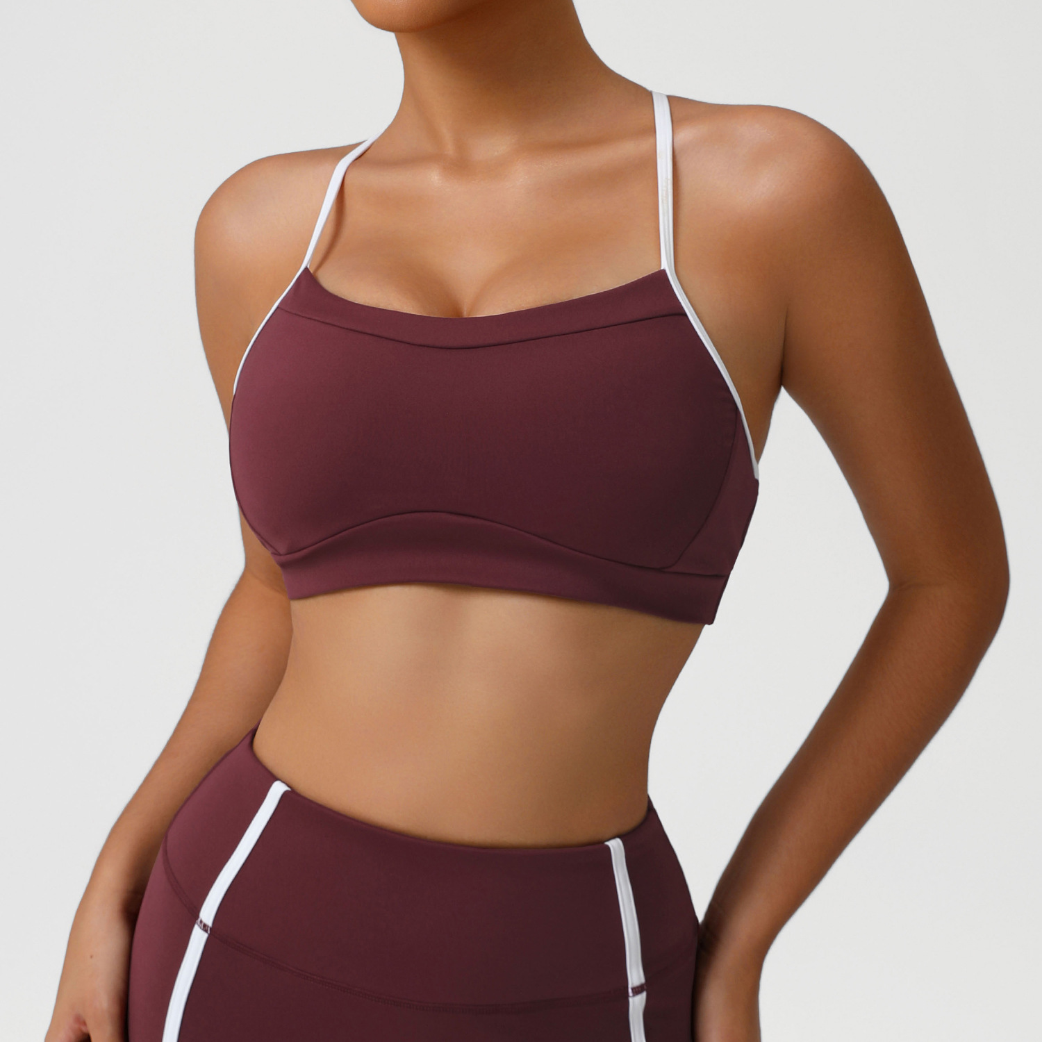 Rekbaar zacht sportondergoed D - Crop Top Crochet recensie en prijs