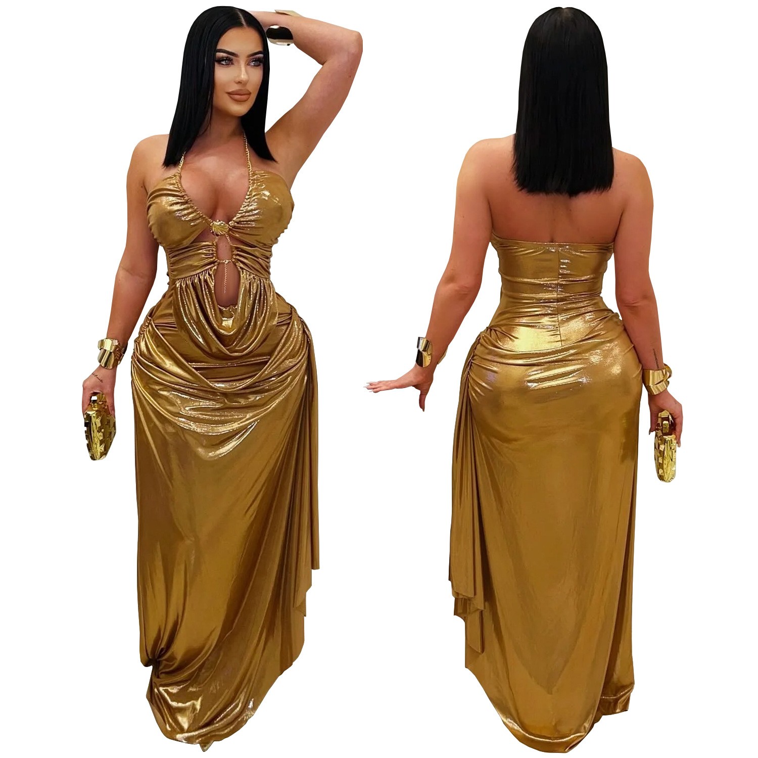 Avondjurk voor bruiloft, halte - Maxi Dress Halter recensie en prijs