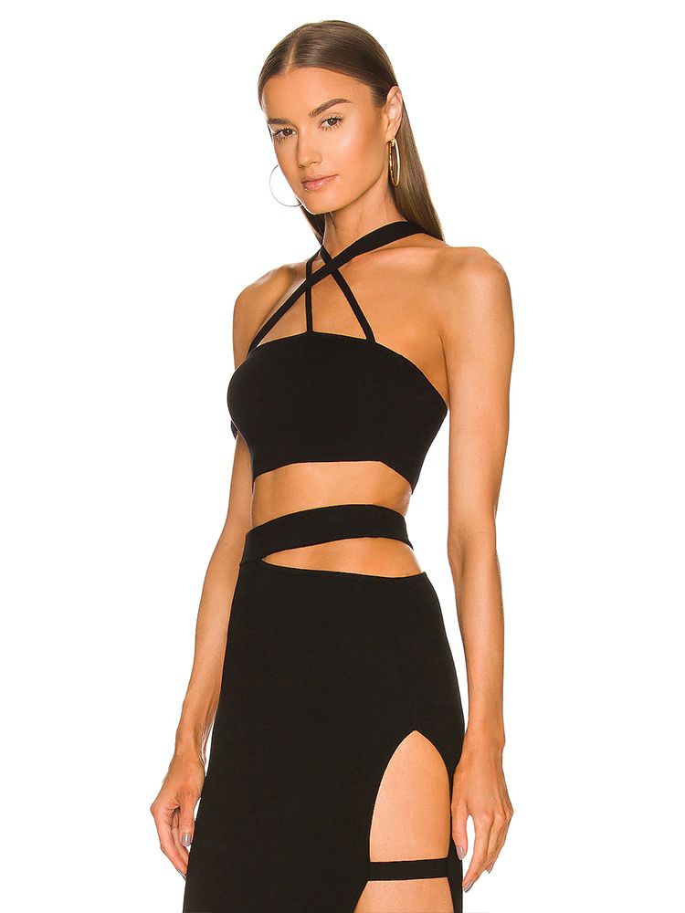 Vrouwen Bandage Pak 2022 Zomer - Crop Top Crochet recensie en prijs