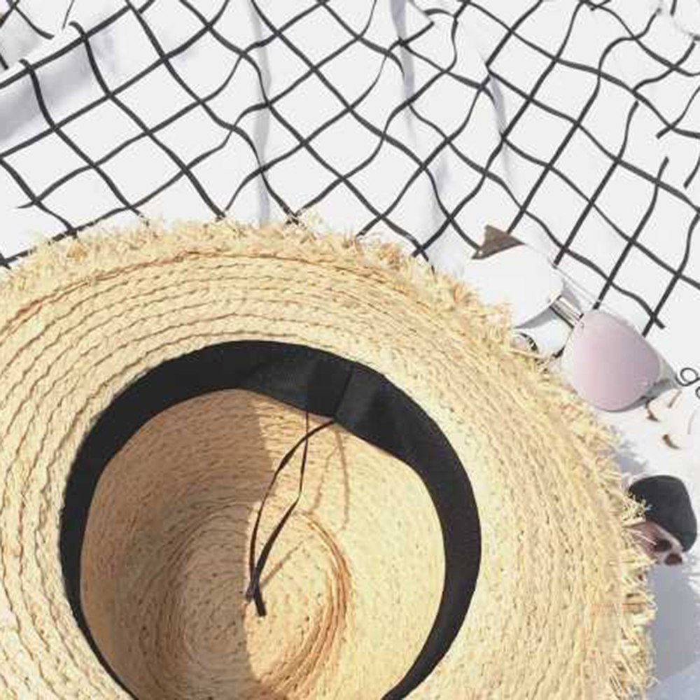 2019 Nieuwe Brede Rand Raffia  - Hat Floppy Wide recensie en prijs