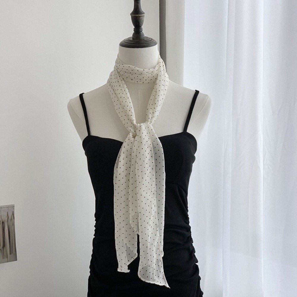 Mode hoofdband Polka Dot sjaal - Headband Summer Knit recensie en prijs