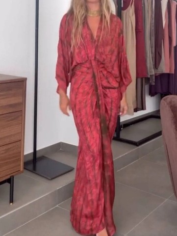 Zomerjurk Dameslinnenjurken me - Linen Dress Wrap recensie en prijs