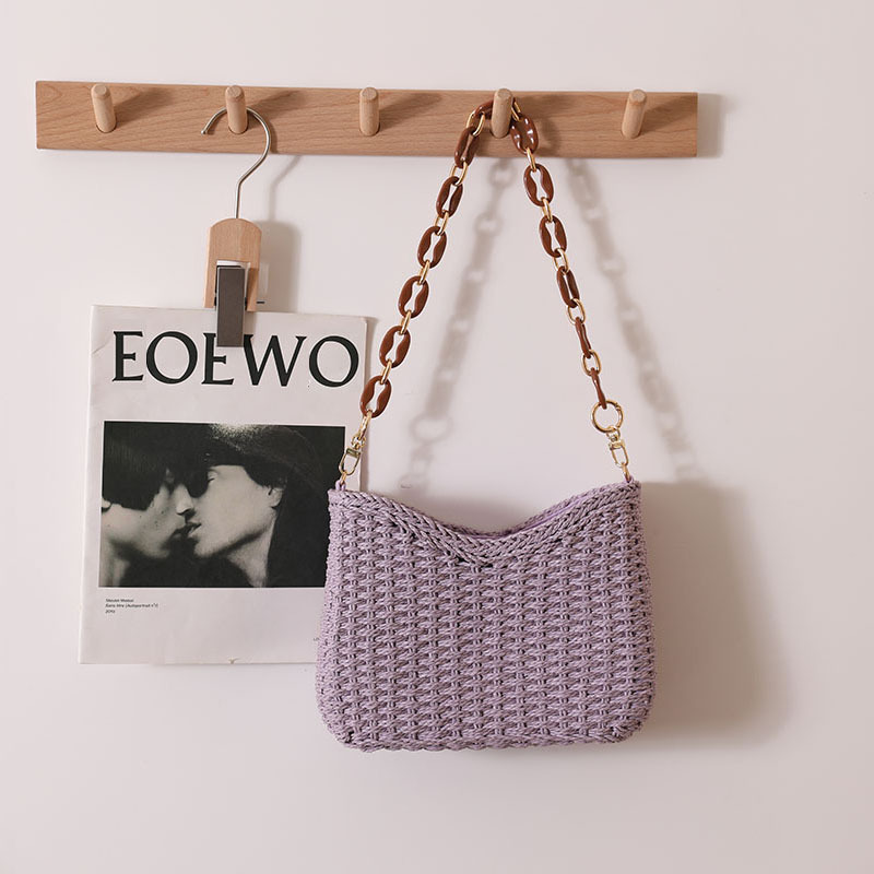 Strooien geweven tas voor dame - Tote Bag Beach recensie en prijs
