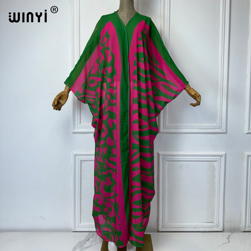 WINYI Afrika Bohemian Print Ki - Cover Up Kaftan recensie en prijs