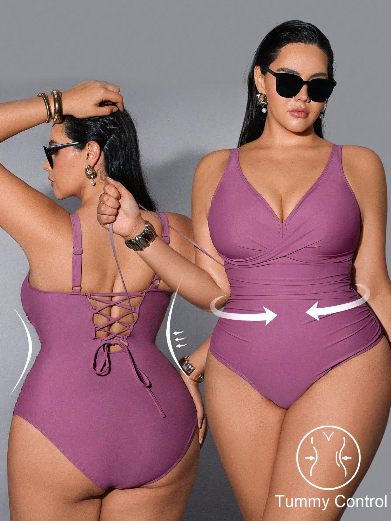 Badkleding 2026 Zwempak Dames  - Swimsuit Bikini Ruched recensie en prijs