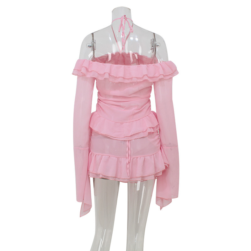 Dames Vakantie Zoete Ruches 2- - Blouse Off Shoulder recensie en prijs